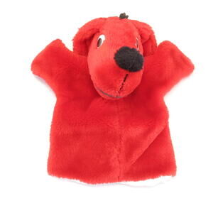 Clifford Big Red Dog Hand Puppet Norman Bridwell 1995 Merry Makers Story Time